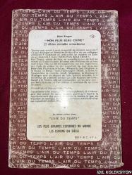 KURT SİNGER / MON PLUS BEAU CRİME / LİBRAİRİE GALLİMARD / FRANSIZCA KİTAP (EN GÜZEL SUÇUM)