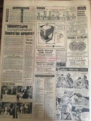 HÜRRİYET GAZETESİ  15 AĞUSTOS 1967 YIL :20 SAYI :6931--Bodrum da Avusturyalı iki balıkadam boğuldu --Turist kız Sivas ta kaçırıldı ---Yağcılar Baskına Uğradı ---Karışık yağ işinde 4 suçlu tespit edildi ---Traktör  devrildi dereye düşen 5 kadın boğuldu ---Gerdek gecesi yeni evlilerin banyosunda çıkan  yangında 4 ev yandı ---Nezahat haraç istedi derken hakkı bıktım şerrinden diyor  ---Sağlık Bakanı :Öyle hastaneler gördüm ki ahırdan faksızdır diyor ---Meydan kavgasında 9 satıcının  demir  güğümlerle kafası yarıldı ---Belediyeyi  kendi köylerine taşıdılar ---Sanayi Bakanı konuşurken çıkarıp kürsüye koyduğu  saati kayboldu ---Direksiyon başında aksırmanın cezası :3500 lira --2. Ligle beraber spor  toto bu hafta başlıyor ---Şöhretler rahat kazandı ---Beşiktaş ın fulya stadı 35 bin kişilik olacak ----7 Bursalı polis ,aktörler gibi kıyafet değiştirip makyaj  yaptı ---