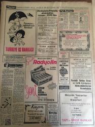 HÜRRİYET GAZETESİ  15 AĞUSTOS 1967 YIL :20 SAYI :6931--Bodrum da Avusturyalı iki balıkadam boğuldu --Turist kız Sivas ta kaçırıldı ---Yağcılar Baskına Uğradı ---Karışık yağ işinde 4 suçlu tespit edildi ---Traktör  devrildi dereye düşen 5 kadın boğuldu ---Gerdek gecesi yeni evlilerin banyosunda çıkan  yangında 4 ev yandı ---Nezahat haraç istedi derken hakkı bıktım şerrinden diyor  ---Sağlık Bakanı :Öyle hastaneler gördüm ki ahırdan faksızdır diyor ---Meydan kavgasında 9 satıcının  demir  güğümlerle kafası yarıldı ---Belediyeyi  kendi köylerine taşıdılar ---Sanayi Bakanı konuşurken çıkarıp kürsüye koyduğu  saati kayboldu ---Direksiyon başında aksırmanın cezası :3500 lira --2. Ligle beraber spor  toto bu hafta başlıyor ---Şöhretler rahat kazandı ---Beşiktaş ın fulya stadı 35 bin kişilik olacak ----7 Bursalı polis ,aktörler gibi kıyafet değiştirip makyaj  yaptı ---