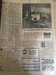 HÜRRİYET GAZETESİ  15 AĞUSTOS 1967 YIL :20 SAYI :6931--Bodrum da Avusturyalı iki balıkadam boğuldu --Turist kız Sivas ta kaçırıldı ---Yağcılar Baskına Uğradı ---Karışık yağ işinde 4 suçlu tespit edildi ---Traktör  devrildi dereye düşen 5 kadın boğuldu ---Gerdek gecesi yeni evlilerin banyosunda çıkan  yangında 4 ev yandı ---Nezahat haraç istedi derken hakkı bıktım şerrinden diyor  ---Sağlık Bakanı :Öyle hastaneler gördüm ki ahırdan faksızdır diyor ---Meydan kavgasında 9 satıcının  demir  güğümlerle kafası yarıldı ---Belediyeyi  kendi köylerine taşıdılar ---Sanayi Bakanı konuşurken çıkarıp kürsüye koyduğu  saati kayboldu ---Direksiyon başında aksırmanın cezası :3500 lira --2. Ligle beraber spor  toto bu hafta başlıyor ---Şöhretler rahat kazandı ---Beşiktaş ın fulya stadı 35 bin kişilik olacak ----7 Bursalı polis ,aktörler gibi kıyafet değiştirip makyaj  yaptı ---
