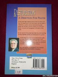 RESTORATİON : A DİRECTİON FOR PRAYER / KJELL SJÖBERG / NEW WİNE PRESS / İNGİLİZCE KİTAP (RESTORASYON: DUA İÇİN BİR YÖNLENDİRME)