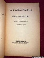 JEFFERY HARRİSON O.B.E. / A WEALTH OF WİLDFOWL / CORGİ BOOKS / İNGİLİZCE KİTAP (BOL YABAN KUŞU) HAFİF YIPRANMIŞ