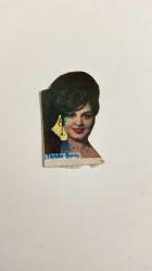 TÜRKAN ŞORAY, GAZETEDEN KESİLME FOTOĞRAFI, 4 x 3 cm EBADINDA