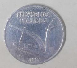 İtalya 10 lire 1955