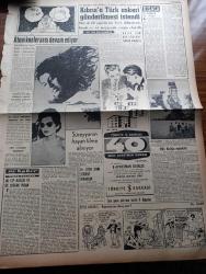 Vatan Gazetesi - 28 Temmuz 1958 - Müfrit Politikacılar Ve Millet Yazan Ahmet Emin Yalman Köşe Yazısı - CHP Meclisi Toplantıya Çağırıyor - Adnan Menderes Adenauer İle Bonn'da Görüştü - Ticaret Bakanlığı Müsteşarı Cihat İren İstifa Etti - Kıbrıslı Bir Türk'ün Cenazesi - Irak'ta Geçici Bir Anayasa İlan Edildi - Kasım Gülek İktidarın Tutumunu Tenkit Ediyor - Kalpaklılar Samim Kocagöz'ün Romanı Yazı Dizisi - İkinci Kerbela Vakası Ve Unuttuğumuz Nişanlı Yazan Cihad Baban - Okullar Ve Giriş Şartları Tapu Ve Kadastro Meslek Lisesi - Eski Kraliçe Süreyyanın Hayatı Filme Alınıyor - Mareşal Tito Dün Amerikan Yardımı Aleyhine Konuştu - Sanatımızın Dağ Keçileri Yazan Önder Şenyapılı - Kalbimin Sahibi Yazan Nihal Yeğinobalı Yazı Dizisi - Şu Ölüm Denen Şey Yazan Frederic Dard Yazı Dizisi - Burç Falı - 3,5 Yürekli Şerif Çizen OCKS - Dalgacı Mahmud Çizen Kim - Stiv Roper Çizen Saunder Ve Waggon - Grekoromen'de Dünya İkinciliği Kazandık - Özcan Arkoç'un Vefa'ya Dönüşü 95 Bin Liraya Malolur - Rıza Doğan