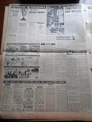 Vatan Gazetesi - 28 Temmuz 1958 - Müfrit Politikacılar Ve Millet Yazan Ahmet Emin Yalman Köşe Yazısı - CHP Meclisi Toplantıya Çağırıyor - Adnan Menderes Adenauer İle Bonn'da Görüştü - Ticaret Bakanlığı Müsteşarı Cihat İren İstifa Etti - Kıbrıslı Bir Türk'ün Cenazesi - Irak'ta Geçici Bir Anayasa İlan Edildi - Kasım Gülek İktidarın Tutumunu Tenkit Ediyor - Kalpaklılar Samim Kocagöz'ün Romanı Yazı Dizisi - İkinci Kerbela Vakası Ve Unuttuğumuz Nişanlı Yazan Cihad Baban - Okullar Ve Giriş Şartları Tapu Ve Kadastro Meslek Lisesi - Eski Kraliçe Süreyyanın Hayatı Filme Alınıyor - Mareşal Tito Dün Amerikan Yardımı Aleyhine Konuştu - Sanatımızın Dağ Keçileri Yazan Önder Şenyapılı - Kalbimin Sahibi Yazan Nihal Yeğinobalı Yazı Dizisi - Şu Ölüm Denen Şey Yazan Frederic Dard Yazı Dizisi - Burç Falı - 3,5 Yürekli Şerif Çizen OCKS - Dalgacı Mahmud Çizen Kim - Stiv Roper Çizen Saunder Ve Waggon - Grekoromen'de Dünya İkinciliği Kazandık - Özcan Arkoç'un Vefa'ya Dönüşü 95 Bin Liraya Malolur - Rıza Doğan