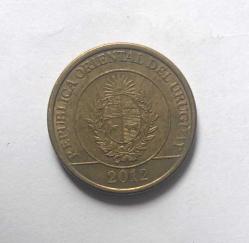 Uruguay 1 peso 2012