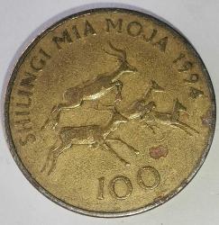 TANZANYA 1994  100 ŞİLİNG