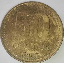 ARJANTİN 2009   50  CENTAVOS