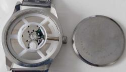 ÇİN CUMHURİYETİ CHOPPERS MARKA ORİJİNAL PİLLİ  MUHTEŞEM AYARLANABİLİR HASIR KORDONLU KOL SAATİ AKTİF-BAKIMLI C1HHH2