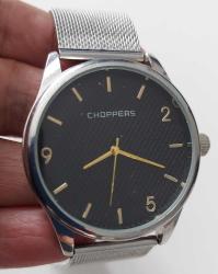 ÇİN CUMHURİYETİ CHOPPERS MARKA ORİJİNAL PİLLİ  MUHTEŞEM AYARLANABİLİR HASIR KORDONLU KOL SAATİ AKTİF-BAKIMLI C1HHH2