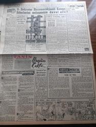 Vatan Gazetesi - 1 Mart 1961 - Başbakan Yardımcısı Muharrem İhsan Kızıloğlu İstifa Etti - Eski Vergiler Tecil Ediliyor - 14 Kişi Dün Örfi İdare Mahkemesine Verildi - Adnan Menderes Bir Polisin Kulağını Parçalamış - 555 K Olayı - Alp Kuran Seçim Komisyonundan İstifa Etti -14'lerden Şefik Soyyüce'nin Orduya Dönmesi Kabul Edildi - Aziz Nesin'in Romanı Kağnı Gölgesindeki Yazı Dizisi - Kira Ve Milli Korunma Kanunu Yazan İbrahim Çehreli - Hasan Ali Yücel Yazan Emil Galip Sandalcı - Oktay Akbal Köşe Yazısı - Amerikalı Müslüman Zenciler Irk Ayrılığına Taraftar - Bu İlkbahar Münich'te Adolf Hitler İmzalı Bir Kitap Yayınlanacak - Timsah Derisinden Yeni Bir Çanta - Asrın Davası Yassıada Duruşmaları - Fenerbahçe Hırslı Gençlerbirliği Azimli - Federasyon Kupası Basketbol Maçları 3 Şehirde Başlıyor - Şevket Taşlıcanın Ölüm Yıl dönümünde - Eşref Yalçıner'in Sorgusu - Spor Toto Neticeleri - Mehmet Akın Ve Vatan Cephesi - 1. Şube müdürü Niyazi Bicioğlu
