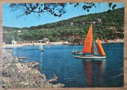 İSTANBUL BÜYÜKADA/YÜRÜKALİ gÖRÜNÜMÜ KARTPOSTAL, 21X14 CM BÜYÜK EBAT