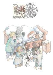 1990  Liechtenstein  Maxikart 3'lü set