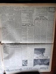 Vatan Gazetesi - 18 Ağustos 1953 - İran'ın Mukadderatı Yazan Ahmet Emin Yalman Köşe Yazısı - Sovyet Rusya Almanya'nın Birleştirilmesi İstedi - İran'da Tevkifler Devam Ediyor - Maliye Bakanı Hasan Polatkan - Sınırlardan Geçişin Kolaylaştırılması - Türkiye İle Rusya Arasında Görüşme - Ordu Atı Yarışmaları - Fransa Fas'a karşı Harekete Geçti - Bu Dağın Ardı Yazan Muzaffer Hacıhasanoğlu Yazı Dizisi - Klakson Yasağı Pavyonu Açılıyor - Şehir Tiyatrolarının İlk Oynayacağı Eser Kartal Yavrusu - Fotoğraflarla Haberler - Fenerbahçe Futbol Takımı Eylül'de İngiltere'ye Gidiyor - Turnadan Şimal Denizine 1953 Avrupası Yazan Burhan Arpad Yazı Dizisi - İstanbul Kapılarında Fethin Büyük Tarihi Romanı Yazan Feridun Fazıl Tülbentçi Yazı Dizisi - Stevenson Dünyayı Geziyor Yugoslavya Yazan Adlai Stevenson Yazı Dizisi - Çocuk Köşesi - Yeni Bir Gün Doğacak Yazan Emmanuel Robles Yazı Dizisi - Gripin - Borsa - Veritas Meşhur Alman Aile Ve Sanayi Dikiş Makineleri - Good Year Lastikleri - Mis Temizleme Tozu