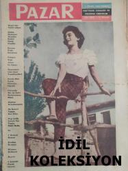Pazar Haftalık Aktüalite Sinema Tiyatro Müzik ve Magazin Dergisi - 3 Eylül 1961 - Sayı:258 - Kadınlar Ponsiyonu çizgi romanı - Şundan bundan Piknik 2 - Falınız - Kibar Hırsız Çizgi Romanı - Hop dedik inecek var - Şakır Balkı - Üç Asker - Çıkmazdaki Gençlik - Makine arkadaşlarım - Çirkin Kadınlar da Güzeller Kadar Cazip Olabilir - Sahne Aşkı çizgi romanı - Şahane Suvare Oturaklı Vükela Meclisi - Gümüşlerimizi nasıl temizliyelim? - Zeynep Berk - Yeryüzünde Cennet - Hepsi onu taklit ediyorlar - Dünyanın en garip müzesi - Çin oyunu - Biliyor musunuz? - Kerim Han aşkta hüsrana uğradı - Şeytanın Elçisi - Yenilmez Yumruk Çizgi Romanı - İlk İhanet - Kalbin Köşesinden - Seyyar Evde Randevu - Banyodaki Kadın - Genç Kız Kalbi ve Uçan Adam Çizgi Romanı - Beyaz Perdede ne var ne yok - Makine arkadaşlarım - Hop dedik inecek var - Yeryüzünde Cennet - Perde ve Sahne - Perde Arkası - Muazzez Tahsin ve Berkant fotoğraf ve haberi - Tam Takım Dergi