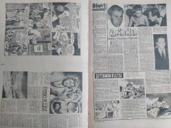Pazar Haftalık Aktüalite Sinema Tiyatro Müzik ve Magazin Dergisi - 3 Eylül 1961 - Sayı:258 - Kadınlar Ponsiyonu çizgi romanı - Şundan bundan Piknik 2 - Falınız - Kibar Hırsız Çizgi Romanı - Hop dedik inecek var - Şakır Balkı - Üç Asker - Çıkmazdaki Gençlik - Makine arkadaşlarım - Çirkin Kadınlar da Güzeller Kadar Cazip Olabilir - Sahne Aşkı çizgi romanı - Şahane Suvare Oturaklı Vükela Meclisi - Gümüşlerimizi nasıl temizliyelim? - Zeynep Berk - Yeryüzünde Cennet - Hepsi onu taklit ediyorlar - Dünyanın en garip müzesi - Çin oyunu - Biliyor musunuz? - Kerim Han aşkta hüsrana uğradı - Şeytanın Elçisi - Yenilmez Yumruk Çizgi Romanı - İlk İhanet - Kalbin Köşesinden - Seyyar Evde Randevu - Banyodaki Kadın - Genç Kız Kalbi ve Uçan Adam Çizgi Romanı - Beyaz Perdede ne var ne yok - Makine arkadaşlarım - Hop dedik inecek var - Yeryüzünde Cennet - Perde ve Sahne - Perde Arkası - Muazzez Tahsin ve Berkant fotoğraf ve haberi - Tam Takım Dergi