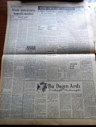 Vatan Gazetesi - 24 Ağustos 1953 - Hastalığımızın İlacı Yazan Ahmet Emin Yalman Köşe Yazısı - Bakanlar Ankara'ya Çağrıldılar - Acıbadem Demokrat Parti Ocağı Dün Açıldı - Sovyetler'le Doğu Almanya Arasında Protokol İmzalandı - Şah Devlet Hazinesinin Boş Olduğunu Söyledi - Japonya Karnaval Kraliçesi Miss Higgins Kamakura - Mau Mau'lar Teslim Olmaya Davet Edilecekler - Bir Dağın Ardı Yazan Muzaffer Hacıhasanoğlu Yazı Dizisi - Türkiye İş Bankası Çarşamba Günü 30 Yaşına Basıyor - Fotoğraflarla Haberler - Hoş Memo Karikatür - Mekke'de 105 Hacı Namzedi Öldü - Afrika'da 4 Ay Yazan Tunç Yalman Yazı Dizisi - İstanbul Kapılarında Fethin Büyük Tarihi Romanı Yazan Feridun Fazıl Tülbentçi Yazı Dizisi - Times Gazetesinin Seyyar Matbaası - Yunanlı Armatör Onasis - Yeni Bir Gün Doğacak Yazan Emmanuel Robles Yazı Dizisi - Ordu Atı Müsabakaları Dünkü Yarışmalarla Sona Erdi- Atletizmde İstanbul Etnikos'u Yendi - Fenerbahçe'nin Antrenman Maçı - Beyoğluspor Taksim Karşılaşması - Karakucak Güreşleri Sonlandı