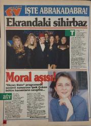 SABAH GAZETESİ-YENİ-TV GUİDE DERGİSİ-MODERN TV DERGİSİ-12 ŞUBAT-18 ŞUBAT-SAYI:56-1994-KAPAK-FOTOĞRAF-RÖPORTAJ-DAKIKASI DAKIKASINA TELEVIZYON PROGRAMLARI-HANGİ KANALDA HANGİ FİLMLER VAR-SİNEMA,MÜZİK ARKASI YARIN HABERLERI-SEVGİLİM DEĞİL ASLAN OĞLU-SAFİYE SOYMAN-HARUN SOYMAN-MR.NANY-MERAKLI MELAHAT-İŞE VAKİT YOK-HÜLYA AVŞAR-BABASININ YOLUNDA-LEVENT KIRCA-TETRİS HASTASI-BENDENIZ-DIŞA AÇILIYOR-FATİH ERKOÇ-UĞUR İLE AYŞEGÜL ELELE-AYŞEGÜL ALDİNÇ-UĞUR YÜCEL-RAKİP DEĞİL DOSTUZ-SYLVESTER STALLONE-ARNOLD SCHWARZENEGGER-EN ANLAMLI KONSERİM-NİLÜFER-AHMET ÖZHAN-GÜNÜN YILDIZI-ŞEVKET ALTUĞ-FEYYAZ TOKAR-BARIŞ MANÇO-KAHKAHA KRALI-HIZLI SOYGUN-METİN AKPINAR-HALUK BİLGİNER-NİLÜFER AÇIKALIN-OHAN GENCEBAY-CEM KARACA-AYDAN ŞENER-ALİ POYRAZOĞLU-RUHSAR ÖCAL-YASEMİN BOZKURT-JULIA ROBERTS-DOĞAL BİR SÜPERSTAR-EKRANDA SİHİRBAZ-MORAL AŞISI-İPEK ÇEKEN-LÜTFİ DEMİRTOK-BON JOVI SEETİ ÇÖLE TAŞIDI-YENİ TÜRKÜ-YENİ KASET