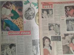 Pazar Haftalık Aktüalite Sinema Tiyatro Müzik ve Magazin Dergisi - 31 Aralık 1961 - Sayı:275 - Kadınlar Pansiyonu Çizgi Romanı - Şundan bundan - Sorun söyliyelim - Falınız - Kibar Hırsız çizgi romanı - Bir Amerikan pijaması - Moliere nasıl öldü - Para Müzesi - Fantazi 1961 - Yenilmez Yumruk Ben Bolt çizgi romanı  -Beni Affet! - Müzik Kulübü - Necla İz - Korkak Adam - Türk Sinemasında 1961 - Muhterem Nur - Önder Çelik - Kahvaltımız nasıl olmalı? - Çıkmazdaki Gençlik - Petrol için yılda 450 milyon ödüyoruz - Ne var ne yok - Çin oyunu - Yeni yıla girerken - Şeytanın Elçisi - Aşk psikoloji - sıhhat ve Güzellik öğütleri - Zeynep Berk - Ölümle kumar oynadılar... - Marlon Brando ile bir gece gçirdim - Tenis hakkında ne biliyorsunuz? - Genç Kız Kalbi ve Uçan Adam Çizgi Romanı - Beni affet! - Korkak Adam - Çeşitli Milletlerde Yılbaşı - Bir Amerikan pijaması - 1962 Takvimi Posteri fotoğraf ve haberi - Tam Takım Dergi