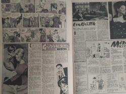 Pazar Haftalık Aktüalite Sinema Tiyatro Müzik ve Magazin Dergisi - 10 Eylül 1961- Sayı:259 - Kadınlar Pansiyonu çizgi romanı - Şundan bundan - Kibar Hırsız çizgi romanı - Susun Yahu Geliyoor - Taçlı Milyarder Evleniyor - Çıkmazdaki gençlik - Hilderondlın Ölümü - Mesut Olmak - Sahne aşkı çizgi romanı - Ne var ne yok - Müzik Kulübü - Fecri Ebcioğlu - Sonbahar Kış Modelleri - Zeynep Berk - Uaz doğu güzelleri - O şarkı - Lady Catterley'in aşığı - Fabiola'nın hakiki balayı - Çin oyunu - Biliyor musunuz? - Şeytanın Elçisi - Maurice Limat - Yenilmez yumruk ben bolt çizgi romanı - Güllerle gelen hediye - Eva Bartok - Mizah Köşesi - Genç Kız Kalbi ve Uçan Adam çizgi romanı - Beyaz perdede ne var ne yok - Hildebrandt'ın Mektubu - Susun yahu geliyor - Suzan Avcı - Tiyatro haberleri - Gazanfer Özcan - Leyla Sayar - Perde sahne fotoğraf ve haberi - Tam Takım Dergi