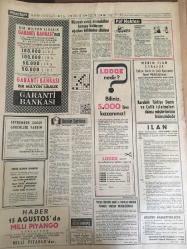 HÜRRİYET GAZETESİ 11 AĞUSTOS 1967 YIL :20 SAYI :6927---Mahrumiyet bölgesindeki subaylara yüzde 100 ödenek verilecek ---Vasiyeti üzerine cesedi ,Tıp fakültesine verildi ---Sahte pasaportla İsviçre ye gitmek isteyen  kadın Yeşilköy de yakalandı ---İki Belediye Reisinin adını açıklamayan Kürşat ,kabahat Alman yazarın  karısında diyor ---Yunanistan  ın kuvvetli adamı Papadopulos  Kıbrıs ta ---Demirel ,Samsun da Devlet ve milleti barıştırmak için dolaşıyoruz dedi ----Büyük bir  Bitnik Kafilesi Türkiye ye doğru  yola çıktı ---Demirel i sevenler derneği kuruldu ---Karışık zeytinyağının  suçlusu bulundu ,fakat açıklanamıyor ----Nijeryalı zenci ,otomobilleri  havaya kaldırıyor  ağaçları kökünden söküyor ----Vanilya kokulu adalar ---Dinamo :3 -Fenerbahçe :1 ---Fransız Bambuck Amerikalı atletleri geride bıraktı - ---Altay -Ülküspor  a 4-1 galip geldi ---Spor -Toto dan elde  edilen gelir  ,952 milyon lirayı geçti ---Kıymetli Sanatkar : Hasan Özçivi --- Dünyanın en garip bir pazarı Londra da ---