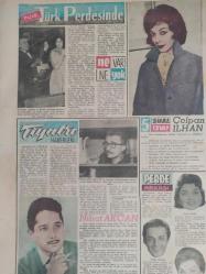 Pazar Haftalık Aktüalite Sinema Tiyatro Müzik ve Magazin Dergisi - 2 Nisan 1961 - Sayı:236 - Kadınlar Pansiyonu çizgi romanı - Şundan bundan - Bilmece bulmaca - Kibar Hırsız çizgi romanı - Gelsin de görsün - Nasıl zayıflamak? - İki çeşit iyilik - Estetik Ameliyatlar - Boyun ve Alın - Sevdiğimiz Erkek Uçarı mı? - Beyaz perdede ne var ne yok - Vivien Leigh - Roman Spring - Başbaşa - Ayhan Tekvar - Müzik Kulübü - Fecri Ebcioğlu - Saadet Yolu - Hawaka çizgi romanı - Boncuk, Vakvaka Kardeş, Miki Fare ve Tilki Amca ile Tavşan Kardeş çizgi romanı - Hakiki Zenginlik - Nasreddin Hoca ve Akılsız Hırsız - Define Adası - Buffalo Bill Çizgi Romanı - Hanımlarla Başbaşa - Zeynep Berk - Saç Bakımı - Altın Küre Balosu - Cürüm ve Ceza - Davetsiz Misafir - Beyaz Perde - İlk meşhur komikler - Çılgın Aşıklar - Cecil Saint Laurent - İki orduda döğüştüm - Napolyon karısını o da bir subayı arzuluyordu - Yenilmez Yumruk Ben Bolt - Meş'um Mektup - Çolpan İlhan - Sezer Sezin - Mualla Fırat - Tam Takım Dergi