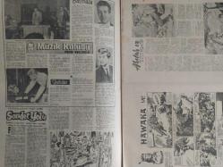 Pazar Haftalık Aktüalite Sinema Tiyatro Müzik ve Magazin Dergisi - 2 Nisan 1961 - Sayı:236 - Kadınlar Pansiyonu çizgi romanı - Şundan bundan - Bilmece bulmaca - Kibar Hırsız çizgi romanı - Gelsin de görsün - Nasıl zayıflamak? - İki çeşit iyilik - Estetik Ameliyatlar - Boyun ve Alın - Sevdiğimiz Erkek Uçarı mı? - Beyaz perdede ne var ne yok - Vivien Leigh - Roman Spring - Başbaşa - Ayhan Tekvar - Müzik Kulübü - Fecri Ebcioğlu - Saadet Yolu - Hawaka çizgi romanı - Boncuk, Vakvaka Kardeş, Miki Fare ve Tilki Amca ile Tavşan Kardeş çizgi romanı - Hakiki Zenginlik - Nasreddin Hoca ve Akılsız Hırsız - Define Adası - Buffalo Bill Çizgi Romanı - Hanımlarla Başbaşa - Zeynep Berk - Saç Bakımı - Altın Küre Balosu - Cürüm ve Ceza - Davetsiz Misafir - Beyaz Perde - İlk meşhur komikler - Çılgın Aşıklar - Cecil Saint Laurent - İki orduda döğüştüm - Napolyon karısını o da bir subayı arzuluyordu - Yenilmez Yumruk Ben Bolt - Meş'um Mektup - Çolpan İlhan - Sezer Sezin - Mualla Fırat - Tam Takım Dergi