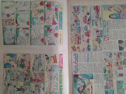 Pazar Haftalık Aktüalite Sinema Tiyatro Müzik ve Magazin Dergisi - 2 Nisan 1961 - Sayı:236 - Kadınlar Pansiyonu çizgi romanı - Şundan bundan - Bilmece bulmaca - Kibar Hırsız çizgi romanı - Gelsin de görsün - Nasıl zayıflamak? - İki çeşit iyilik - Estetik Ameliyatlar - Boyun ve Alın - Sevdiğimiz Erkek Uçarı mı? - Beyaz perdede ne var ne yok - Vivien Leigh - Roman Spring - Başbaşa - Ayhan Tekvar - Müzik Kulübü - Fecri Ebcioğlu - Saadet Yolu - Hawaka çizgi romanı - Boncuk, Vakvaka Kardeş, Miki Fare ve Tilki Amca ile Tavşan Kardeş çizgi romanı - Hakiki Zenginlik - Nasreddin Hoca ve Akılsız Hırsız - Define Adası - Buffalo Bill Çizgi Romanı - Hanımlarla Başbaşa - Zeynep Berk - Saç Bakımı - Altın Küre Balosu - Cürüm ve Ceza - Davetsiz Misafir - Beyaz Perde - İlk meşhur komikler - Çılgın Aşıklar - Cecil Saint Laurent - İki orduda döğüştüm - Napolyon karısını o da bir subayı arzuluyordu - Yenilmez Yumruk Ben Bolt - Meş'um Mektup - Çolpan İlhan - Sezer Sezin - Mualla Fırat - Tam Takım Dergi