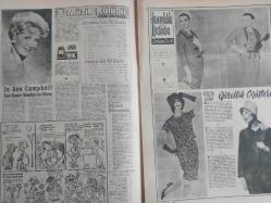 Pazar Haftalık Aktüalite Sinema Tiyatro Müzik ve Magazin Dergisi - 14 Mayıs 1961 - Sayı:242 - Kadınlar Pansiyonu ve Kibar Hırsız çizgi romanı - Şundan bundan - Yakalayın, kaçıyor!... - Jackie Kennedy - Ornek Köy - Hayat Adamı mısınız - Köstebek Hüsnü çizgi romanı - Müzik Kulübü - Fecri Ebcioğlu - Jo Ann Campbell - Sesi Kadar Kendisi de Güzel - Hanımlarla Başbaşa - Zeynep Berk - Güzellik Öğütleri - Cannes Festivali - Fedakar Evlat - Define Adası - Buffalo Bill çizgi romanı - Akıllı Horoz - Bir Tokat bir akçe! - Vakvaka kardeş, Boncuk, Tilki Amca ile Tavşan Kardeş ve Miki Fare çizgi romanı - Doğum Günü - Denizde Striptease - Caz Şarkıcısı - Çetin Özkırım - Çılgın Aşıklar - İki Orduda Döğüştüm - Sakatlıktan Korunmada Acil Tedavi - Yenilmez Yumruk Ben Bolt çizgi reklamı - Hastanede Aşk - İstanbul'un Su Derdi - Genç Kız Kalbi ve Uçan Adam çizgi romanı - Zeki Müren - Türk Filmleri Yarışması - Belgin Doruk evlendi -  Özdemir Birsel fotoğraf ve haberi - Tam Takım Dergi