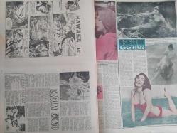 Pazar Haftalık Aktüalite Sinema Tiyatro Müzik ve Magazin Dergisi - 14 Mayıs 1961 - Sayı:242 - Kadınlar Pansiyonu ve Kibar Hırsız çizgi romanı - Şundan bundan - Yakalayın, kaçıyor!... - Jackie Kennedy - Ornek Köy - Hayat Adamı mısınız - Köstebek Hüsnü çizgi romanı - Müzik Kulübü - Fecri Ebcioğlu - Jo Ann Campbell - Sesi Kadar Kendisi de Güzel - Hanımlarla Başbaşa - Zeynep Berk - Güzellik Öğütleri - Cannes Festivali - Fedakar Evlat - Define Adası - Buffalo Bill çizgi romanı - Akıllı Horoz - Bir Tokat bir akçe! - Vakvaka kardeş, Boncuk, Tilki Amca ile Tavşan Kardeş ve Miki Fare çizgi romanı - Doğum Günü - Denizde Striptease - Caz Şarkıcısı - Çetin Özkırım - Çılgın Aşıklar - İki Orduda Döğüştüm - Sakatlıktan Korunmada Acil Tedavi - Yenilmez Yumruk Ben Bolt çizgi reklamı - Hastanede Aşk - İstanbul'un Su Derdi - Genç Kız Kalbi ve Uçan Adam çizgi romanı - Zeki Müren - Türk Filmleri Yarışması - Belgin Doruk evlendi -  Özdemir Birsel fotoğraf ve haberi - Tam Takım Dergi