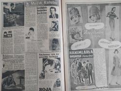 Pazar Haftalık Aktüalite Sinema Tiyatro Müzik ve Magazin Dergisi - 21 Mayıs 1961 - Sayı:243 - Kadınlar Pansiyonu çizgi romanı - Şundan bundan - Kibar Hırsız çizgi romanı - Çemişkezek Ekspresi - Çalışkan İnsanlar - Fakir Zenginler - Maria Schell - Joan Fontaine - Farah Diba - Siyahlı Dul - Müzik Kulübü - Fecri Ebcioğlu - Mafsallarınızı koruyunuz - Hanımlarla Başbaşa - Zeynep Berk - Gary Cooper de öldü - Güneş Sistemi - Vakvaka kardeş, Boncuk, Tilki Amca ile Tavşan Kardeş ve Miki Fare çizgi romanı - Adam olmak başka - Alışveriş nasıl başladı? - Define Adası - Merdivendeki Kız - Çılgın Aşıklar - Beyaz Perde - İki Orduda Döğüştüm - Aşkı Elinizden okuyabilirsiniz - Yenilmez Yumruk Ben Bolt - Aira Cobra - Aşktan da üstün - Genç Kız Kalbi ve Uçan Adam Çizgi romanı - Merdivendeki kız - Neşe Tandoğan - Reşit Baran - Kemal Bekir - Alev Özgün - Mücap Ofluoğlu - Mualla Fırat - Göksel Arsoy - Fikret Hakan - Özdemir Birsel - Ayhan Işık - Belgin Doruk - Sanat Festivali - Tam Takım Dergi
