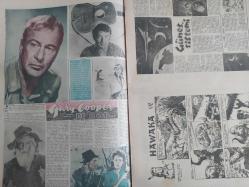 Pazar Haftalık Aktüalite Sinema Tiyatro Müzik ve Magazin Dergisi - 21 Mayıs 1961 - Sayı:243 - Kadınlar Pansiyonu çizgi romanı - Şundan bundan - Kibar Hırsız çizgi romanı - Çemişkezek Ekspresi - Çalışkan İnsanlar - Fakir Zenginler - Maria Schell - Joan Fontaine - Farah Diba - Siyahlı Dul - Müzik Kulübü - Fecri Ebcioğlu - Mafsallarınızı koruyunuz - Hanımlarla Başbaşa - Zeynep Berk - Gary Cooper de öldü - Güneş Sistemi - Vakvaka kardeş, Boncuk, Tilki Amca ile Tavşan Kardeş ve Miki Fare çizgi romanı - Adam olmak başka - Alışveriş nasıl başladı? - Define Adası - Merdivendeki Kız - Çılgın Aşıklar - Beyaz Perde - İki Orduda Döğüştüm - Aşkı Elinizden okuyabilirsiniz - Yenilmez Yumruk Ben Bolt - Aira Cobra - Aşktan da üstün - Genç Kız Kalbi ve Uçan Adam Çizgi romanı - Merdivendeki kız - Neşe Tandoğan - Reşit Baran - Kemal Bekir - Alev Özgün - Mücap Ofluoğlu - Mualla Fırat - Göksel Arsoy - Fikret Hakan - Özdemir Birsel - Ayhan Işık - Belgin Doruk - Sanat Festivali - Tam Takım Dergi