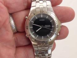 Citizen Marinaut World Time, Chronograph, Alarm, Sapphire, Doubleface Kol Saati