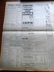 Vatan Gazetesi - 23 Temmuz 1953 - Politikasız Üniversite Yazan Ahmet Emin Yalman Köşe Yazısı - Rus Notasına Cevap Verilecek - Bir Millet Partili Tevkif Edildi - Deniz Malzeme Ambarı Yandı - Malatya Suikastı Davası Savcı On Yedi Sanığın İdamını İstiyor - İdamı İstenen Sanıklar Arasında Necip Fazıl Kısakürek Ve Hüseyin Üzmez de Var - Milli Tesanüt Birliği Türkçe Kuran Müsabakası Açıyor - Doğu Almanya'ya Gıda Yardımı Kesilmeyecek - Bina Yapımını Teşvik Kanunu - İçimizdeki Şeytan Yazan Raymond Radiguet Yazı Dizisi - Şehir Bandosu Açık Hava Konseri Verecek - İsrail'de Gösteriler - Fotoğraflarla Haberler - Etibank'ta Yeni Bir Suistimal İddiası - Sovyet Filmlerine Mısır'da Müsaade Edildi - İstanbul Kapılarında Fethin Büyük Tarihi Romanı Yazan Feridun Fazıl Tülbentçi Yazı Dizisi - İstanbul Operası - Öğretici Filmler Yazan Sadun Tanju - Tuna'dan Şimal Denizine 1953 Avrupası Yazan Burhan Arpad Yazı Dizisi - Eğitim Öğretim Gençlik Köşesi - Yeni Bir Gün Doğacak Yazan Emmanuel Robles Yazı Dizisi