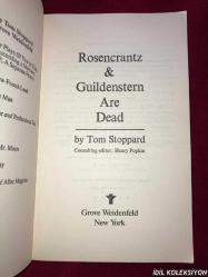 ROSENCRANTZ & GUİLDENSTERN ARE DEAD / TOM STOPPARD / GROVE WEIDENFELD / İNGİLİZCE KİTAP (ROSENCRANTZ VE GUILDENSTERN ÖLDÜ)