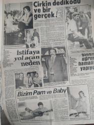 Şey Haftalık Magazin ve Siyasi Aktüalite Gazetesi - 17 Ağustos 1981 - Sayı:48 - Müjde Ar ile Tarık Akan'ın fotoğraflarına bakın ve siz karar verin - Önce dayak yedi sonra sevişti - Fahrettin Aslan - Emel Sayın - Sacit Aslan - Yüksel Uzel - Nebahat Çehre - Selma Güneri - Hümeyra - Emel Sayın - Selçuk Aslan - Nükhet Duru sevdalandı - Zeki Alasya'nın çekeceği var - Nükhet Duru - Sezen Aksu - Gülistan Okan - Can İmer - Ayşe Mine - Mesut Mertcan istifaya yol açan neden - Talat Bulut sinema uğruna hamallık yapıyor - Bizim Pam ve Baby - Gülşen Bubikoğlu gerçeği kendi ağzından söyledi - Ayten Alpman - Perran Kutman - Koral Sarıtaş - Lale Belkıs - Seçil Heper - Gökben'in kayınpederi öldü - Meral Zeren 10 bin liraya fıstıkçıya gitti - Türkan Şoray - Nazan Şoray - Son Umut Amerika'da fotoğraf ve haberi - Gazete tam değildir sadece 10 sayfası mevcuttur