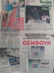 Şey Haftalık Magazin ve Siyasi Aktüalite Gazetesi - 17 Ağustos 1981 - Sayı:48 - Müjde Ar ile Tarık Akan'ın fotoğraflarına bakın ve siz karar verin - Önce dayak yedi sonra sevişti - Fahrettin Aslan - Emel Sayın - Sacit Aslan - Yüksel Uzel - Nebahat Çehre - Selma Güneri - Hümeyra - Emel Sayın - Selçuk Aslan - Nükhet Duru sevdalandı - Zeki Alasya'nın çekeceği var - Nükhet Duru - Sezen Aksu - Gülistan Okan - Can İmer - Ayşe Mine - Mesut Mertcan istifaya yol açan neden - Talat Bulut sinema uğruna hamallık yapıyor - Bizim Pam ve Baby - Gülşen Bubikoğlu gerçeği kendi ağzından söyledi - Ayten Alpman - Perran Kutman - Koral Sarıtaş - Lale Belkıs - Seçil Heper - Gökben'in kayınpederi öldü - Meral Zeren 10 bin liraya fıstıkçıya gitti - Türkan Şoray - Nazan Şoray - Son Umut Amerika'da fotoğraf ve haberi - Gazete tam değildir sadece 10 sayfası mevcuttur