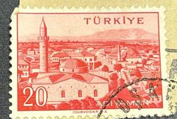 Mektup Zarfından Kesilmiş / Postadan Geçmiş Pul Filateli - Damgalı - ADIYAMAN TEMALI, 20 PARA - TÜRKİYE CUMHURİYETİ, NOSTALJİK DOĞUM GÜNÜ HEDİYESİ