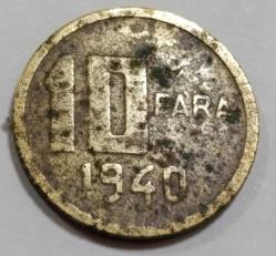 Efemera - 1940 YILI 10 PARA T. - kitantik - kitaLog