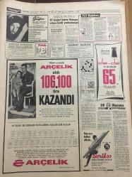 HÜRRİYET GAZETESİ 14 NİSAN 1967 YIL :19 SAYI :6808----Ford ,İstanbul da otomobil sanayii kurmak istiyor ---Azılı eşkiyanın teslim olmak için aldığı para ,bir sır gibi saklanıyor ---Ali İpar ,Sunay ile görüşme talebini tekrarladı ---Acıların en büyüğü : Zavallı Nurten in  kesik başı adli tıbba gönderildi ---Demirel :Boğaz Köprüsü ve Televizyon 5 Yıl İçinde Yapılacak Dedi ---Eşini öldüren emekli yarbay  bulunamadı ---Grivas ,Türk Mevzilerini ele geçirmek için  taarruz planı hazırlamış ---Jandarma ile çarpışan kaçakçılardan biri  öldürüldü ---İçişleri Bakanlığı ,6 Merkez Valisini İstanbul a Gönderdi ---12 Kişiyi kara listeye alan katil yakalandı ---Fenerbahçe -Altay Maçı Çok Çetin Geçecek ---Amerika dan davet var ---Marmara Bisiklet Turu için 17 Memleket  Çağırıldı ---Gönülleri fetheden : Genç Osman ---9 Ayda Türkçe öğrendi --Pakistan da Hava Yolları New York ta İstanbul un bedava reklamını yapıyor ---Kazıda buldukları altınları paylaşmayıp   karakola düştüler --