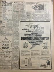 HÜRRİYET GAZETESİ 2 MART 1966 YIL :6408---Seçim Kanunu için Muhalefet Birleşti ---Gürsel in  sağ tarafından dün çekilme oldu ---Zorba şoförler ,gençlere saldırıp ikisini yaraladı ---Gece sinema da cinayet işleyip mezarlıkta gizlene genç yakalandı ---Kolera için 30 ilde seminer açılıyor ---Altın polisi katil Türk 'ü ele geçirdi ---Planlama Müsteşarı  Görevinden Ayrıldı ---Mısır barışçı pilotu İsrail e iade edecek ---Leyla Gencer ,Roma da büyük başarı kazandı ---1966 Altın Mikrofon Yarışması Nisan Ayında Yapılacak ---Bazı maden işçilerine yüzde  altmışa kadar zam yapılıyor ---Grev yüzünden Paris ,metrosu çalmayınca Halk yaya kaldı ---Milli Takım Namzetleri Levisky ile oynuyorlar ---Fenerbahçeliler ,Beşiktaş ın şampiyon olmasını istiyor ---Lefter Tekrar Vazifeye Başladı ---Aşkale li Makbule Londra Sosyetesine Ayak Uydurdu --Ünlü dansöz Prenses  Emine ,Lord kocasının ısrarı ile dansı bıraktı --Senatör Abdurrahman Kavak ,CHP den  istifa etti --49 Ülke dolaşan Kafkas -Gürcü Balesi ilgi gördü