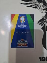 Topps euro 2024 Power limited edition LE1 karti Ronaldo Rodri De Bruyne Gakpo H.Kane