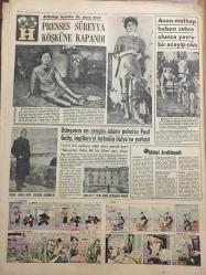 HÜRRİYET GAZETESİ 1 MART 1966 YIL :18 SAYI :6407---Yeni bütçe kabul edildi ---Prenses Fazıla ile Hayri Ürgüplü Yurda Döndü ---İsrailli eski pilot barış için tek başına Mısır a uçtu ---Cevat Odyakmaz ın İltihakı ile AP nin sandalye sayısı 241 e yükseldi ---İnönü ,iktidar rejimi tehlikeye düşürüyor dedi --Liseyi bitirenler yedek astsubay olacak ---Köyde yapılan futbol maçında kavga çıkınca 300 kişi birbirine girdi ---Yörük güzeli  gönlümde  başka civan yatıyor dedi ----Toto da 13 maçı bilen 248 kişi ---Bir kadın kendisine  tecavüze  kalkan komşusunu  öldürdü ---İstanbul un  kanalizasyonu 25 yıla tamamlanacak ----Özbekistan da ki Altındağ ın saf altın olduğu anlaşıldı ---2. Türkiye Ligi Final Maçları Bu Hafta Başlıyor ----H.Yeten Beşiktaş 4-5 sene şampiyonluğu bırakmaz ---Bütçe ,16 Milyar 775 Milyon Lira ---Prenses Süreyya Köşküne Kapandı ---Dünyanın en zengin adamı petrolcü  Paul Getty ,İngiltere  yi terk edip İtalya ya yerleşti ---Gana nın lideri ihtilal benim  şahsi zaferimdir ---