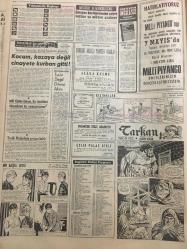 HÜRRİYET GAZETESİ 1 MAYIS 1967 YIL :20 SAYI :6825---Feyzioğlu liderliğinde yeni bir parti kuruluyor ---48 Mebus ve Senatör CHP den istifa etti ---Yunan Kralı ihtilalden bu yana ilk defa  halk arasında görüldü ---İçinde 10 bin lira olan 200 kiloluk kasayı çalıp götürdüler --Kavga da 2 kişi öldü ,10 kişi yaralandı ---Tecavüz ettiği 4 yaşındaki çocuğu  boğarak gömdü ---Cereyan  kesilmesinden şehre verilen su miktarı azalıyor ---A.Ordu Altay ı 1-0 yendi ---Galatasaray :2 İst. Spor :0---Beşiktaş :0 Gençlerbirliği :0---İzm.Spor :0 K.Yaka :0---İkinci Türkiye Ligi Maçları ---50 Yıllık ateşçi krallar gibi bir hayat yaşıyor --7 Yaşında Bilardo Şampiyonu ---3 Metrelik tüfek  patladığı zaman top gürültüsü gibi bir ses çıkarıyor ---Hindistan ın bir eyaleti açlıktan kırılıyor ---Alman Radyosu Hürriyet için 28 dilden yayın yaptı ---