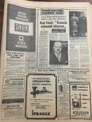 HÜRRİYET GAZETESİ 1 MAYIS 1967 YIL :20 SAYI :6825---Feyzioğlu liderliğinde yeni bir parti kuruluyor ---48 Mebus ve Senatör CHP den istifa etti ---Yunan Kralı ihtilalden bu yana ilk defa  halk arasında görüldü ---İçinde 10 bin lira olan 200 kiloluk kasayı çalıp götürdüler --Kavga da 2 kişi öldü ,10 kişi yaralandı ---Tecavüz ettiği 4 yaşındaki çocuğu  boğarak gömdü ---Cereyan  kesilmesinden şehre verilen su miktarı azalıyor ---A.Ordu Altay ı 1-0 yendi ---Galatasaray :2 İst. Spor :0---Beşiktaş :0 Gençlerbirliği :0---İzm.Spor :0 K.Yaka :0---İkinci Türkiye Ligi Maçları ---50 Yıllık ateşçi krallar gibi bir hayat yaşıyor --7 Yaşında Bilardo Şampiyonu ---3 Metrelik tüfek  patladığı zaman top gürültüsü gibi bir ses çıkarıyor ---Hindistan ın bir eyaleti açlıktan kırılıyor ---Alman Radyosu Hürriyet için 28 dilden yayın yaptı ---