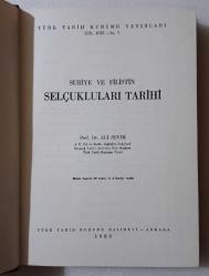 SURİYE VE FİLİSTİN SELÇUKLULARI TARİHİ ~ [ BEZ CİLTLİ • 1.İLK BASKI ]