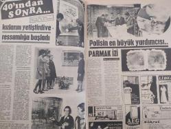 Bu Hafta Haftalık Aktüalite Sinema Tiyatro Müzik ve Magazin Dergisi - 30 Mart 1969 - Charlene Pierye - Bir İlyas Usta vardı - İlyas Ertürk - Anayasa nizamını koruma Kanunu Komisyona sevk edildi - Eyüb Han ''Pes'' etti - Periskop - Güzellik Öğütleri - Meral Karayel - Kadın ve Moda - Yemekte bunları yapmayınız... - Pratik bilgiler - 40'ından sonra... - Kızlarını yetiştirdiye ressamlığa başladı - Polisin en büyük yardımcısı parmak izi - Ahmet yazıcıoğlu - Türk hayranı İspanyolların fikri: - Rakı, Türk erkekleri kadar sıcaklık veriyormuş insanlara - Otel Taner'de ananevi bir davet - Sefa Balcıoğlu - Bayan Göksan - Ziya Alger - Çocuk dünyası - Sizden haber - Trafik Müdürlüğü küçük talebelere trafik dersi veriyor - Bilmece bulmaca - Çocuk Ansiklopedisi - Gramofon - Akıllı Köpek - İzmir Sağluk ve Sosyal Yardım Müdürlüğünden - Küçük İlanlar - Bu haftanın bilgi yarışması - Siz konuşturun - Pansiyon ve üç meleği - Manzum hikaye - Bu haftanın bulmacası - İpek Tekan -İlerleyen tıp- Tam Takım Dergi
