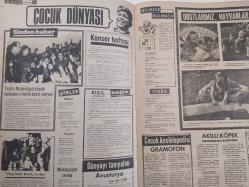 Bu Hafta Haftalık Aktüalite Sinema Tiyatro Müzik ve Magazin Dergisi - 30 Mart 1969 - Charlene Pierye - Bir İlyas Usta vardı - İlyas Ertürk - Anayasa nizamını koruma Kanunu Komisyona sevk edildi - Eyüb Han ''Pes'' etti - Periskop - Güzellik Öğütleri - Meral Karayel - Kadın ve Moda - Yemekte bunları yapmayınız... - Pratik bilgiler - 40'ından sonra... - Kızlarını yetiştirdiye ressamlığa başladı - Polisin en büyük yardımcısı parmak izi - Ahmet yazıcıoğlu - Türk hayranı İspanyolların fikri: - Rakı, Türk erkekleri kadar sıcaklık veriyormuş insanlara - Otel Taner'de ananevi bir davet - Sefa Balcıoğlu - Bayan Göksan - Ziya Alger - Çocuk dünyası - Sizden haber - Trafik Müdürlüğü küçük talebelere trafik dersi veriyor - Bilmece bulmaca - Çocuk Ansiklopedisi - Gramofon - Akıllı Köpek - İzmir Sağluk ve Sosyal Yardım Müdürlüğünden - Küçük İlanlar - Bu haftanın bilgi yarışması - Siz konuşturun - Pansiyon ve üç meleği - Manzum hikaye - Bu haftanın bulmacası - İpek Tekan -İlerleyen tıp- Tam Takım Dergi