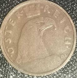AVUSTURYA  1929  1 GROSCHEN